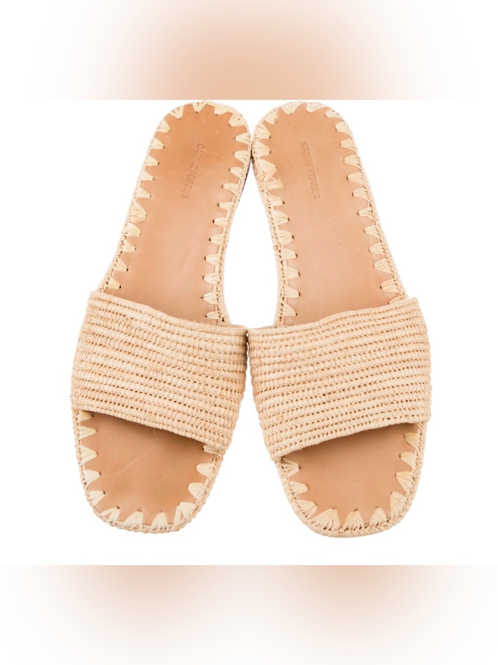 Carrie Forbes Raffia Low Heels
